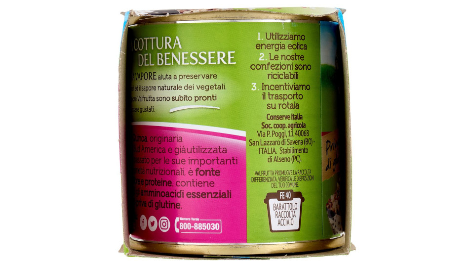 Cotti a Vapore Quinoa Bianca e Rossa