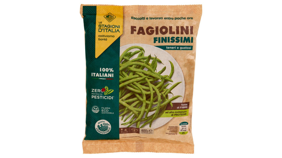Fagiolini Primo Fiore Finissimi Surgelati