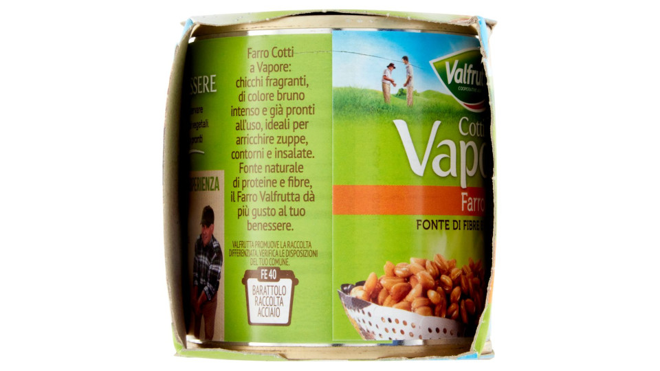 Valfrutta - Farro, Cotti a Vapore