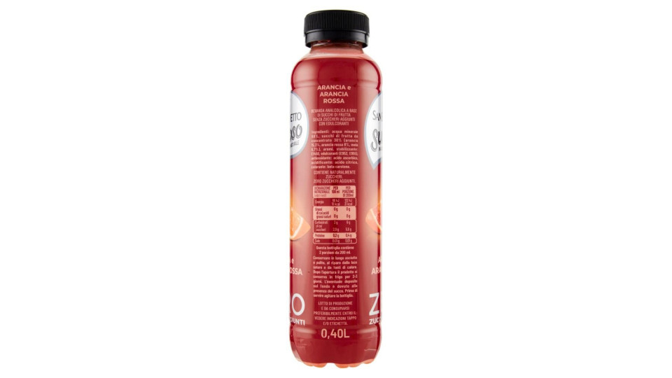 Zero Arancia e Arancia Rossa 0,4 l