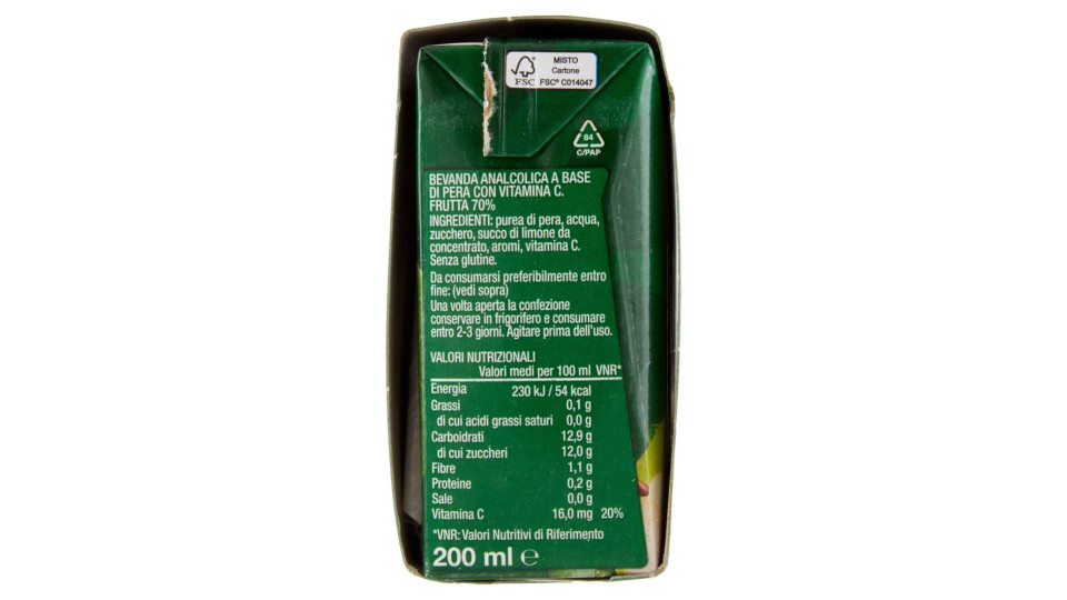 Optimum 70% di Pera 6 x 125 Ml