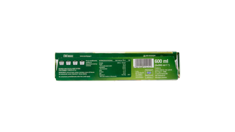 Optimum 70% di Pera 6 x 125 Ml