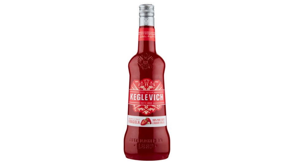 With Pure Vodka & Pure Fruit con Succo di Fragola 0,7 l