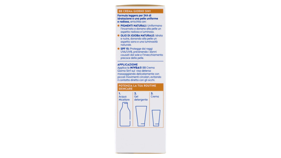 Essentials Bb Super Idratante 24h No Stop + Uniformante Crema Giorno Spf15 Dorata
