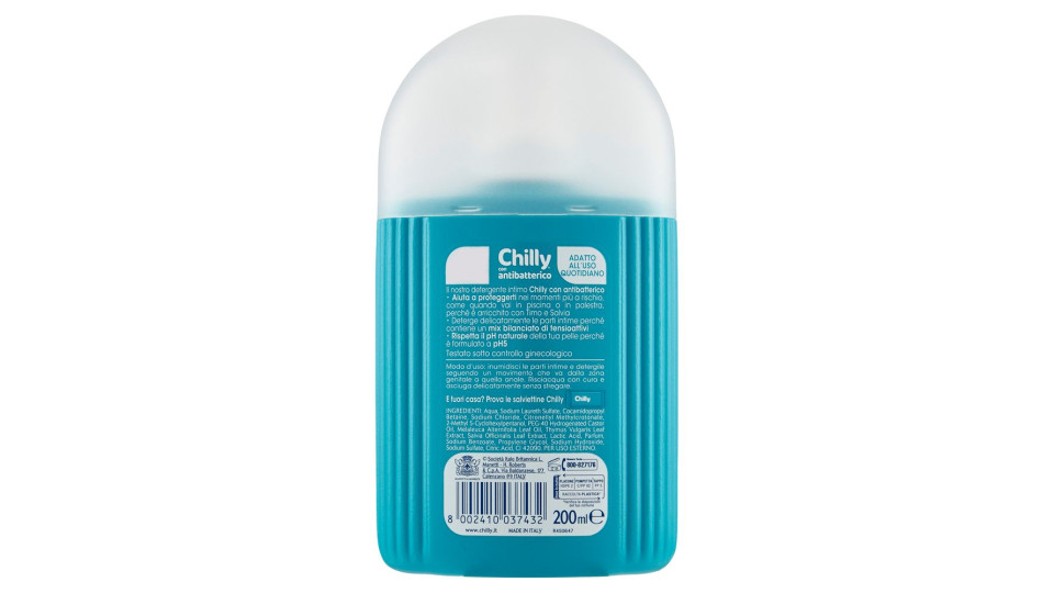 Con Antibatterico Detergente Intimo