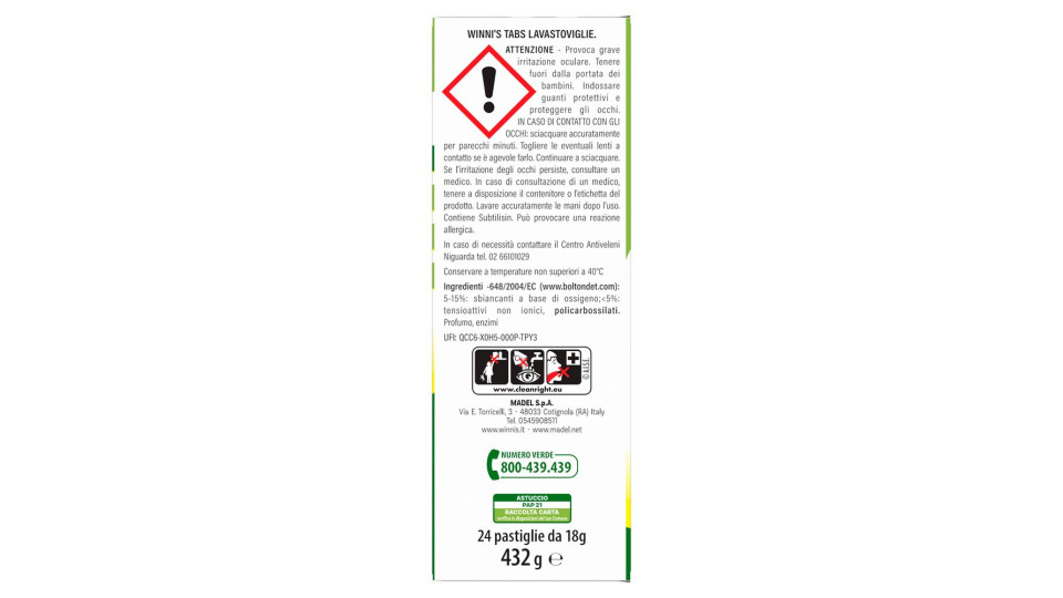 Tabs Lavastoviglie Lemon