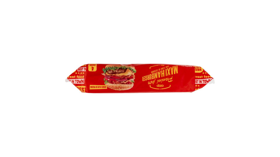 Panini per Hamburger con Semi di Sesamo