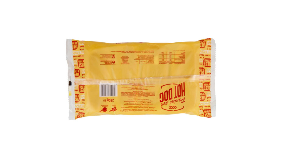 Panini per Hot Dog 4 x 62,5 g