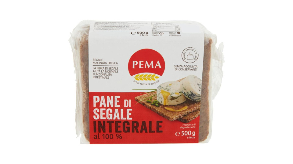 Pane di Segale Integrale al 100%