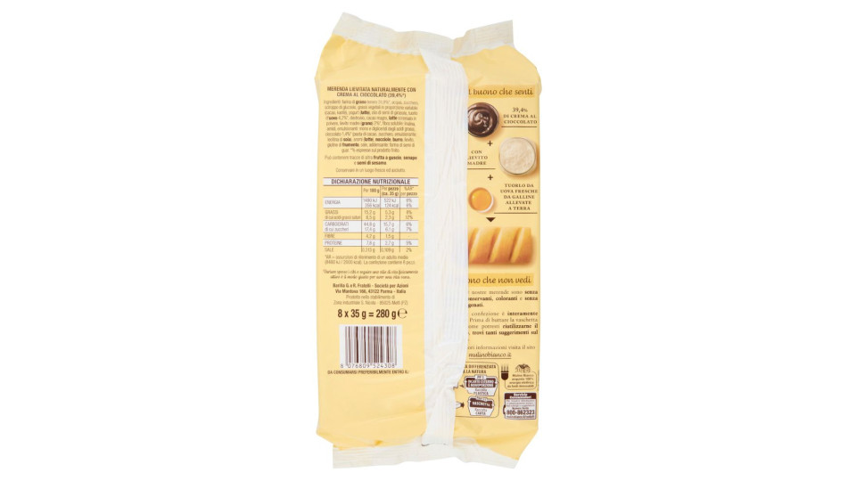 Mulino Bianco Flauti Cioccolato