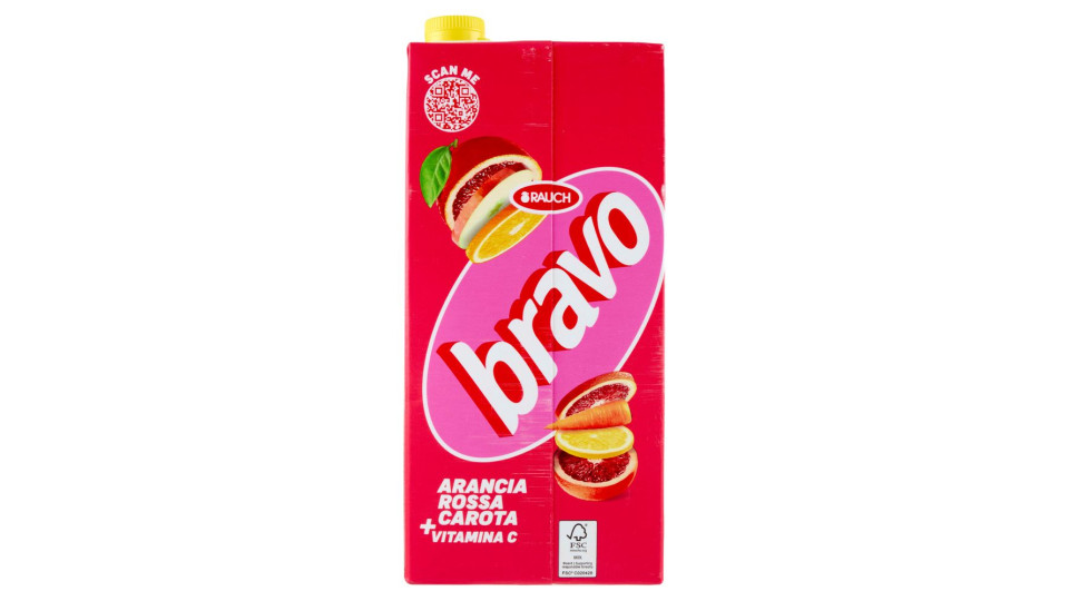Bravo Arancia Rossa Carota 1,5 l