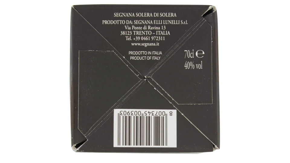 Grappa Trentina Solera di Solera