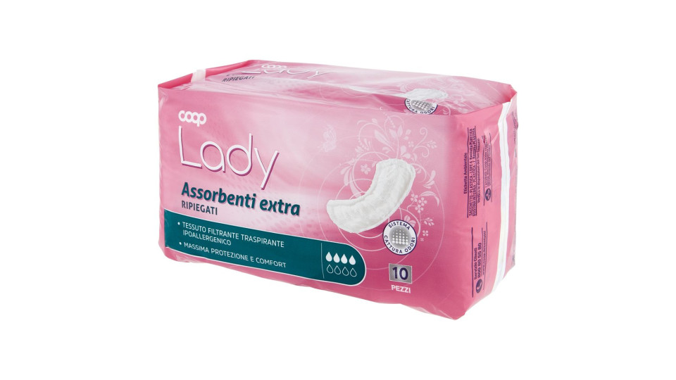 Assorbenti Extra Ripiegati 10 Pz