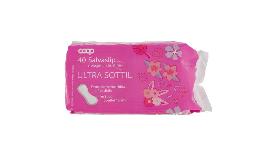 Salvaslip Ripiegati Ultra Sottili 40 Pz