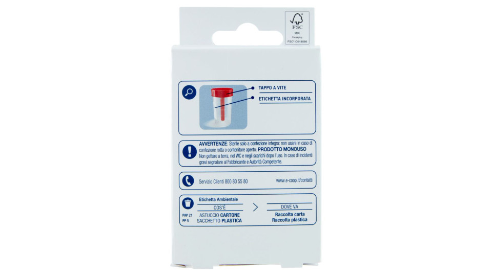 Contenitore Sterile per Coprologia 50 Ml 1 Pz