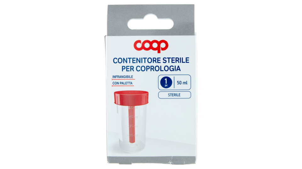 Contenitore Sterile per Coprologia 50 Ml 1 Pz