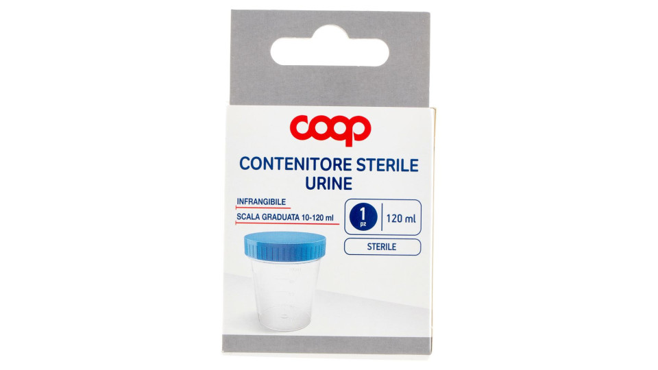Contenitore Sterile Urine 120 Ml 1 Pz