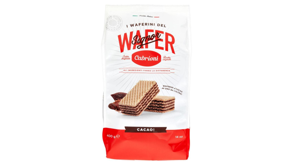 Cabrioni wafer cacao