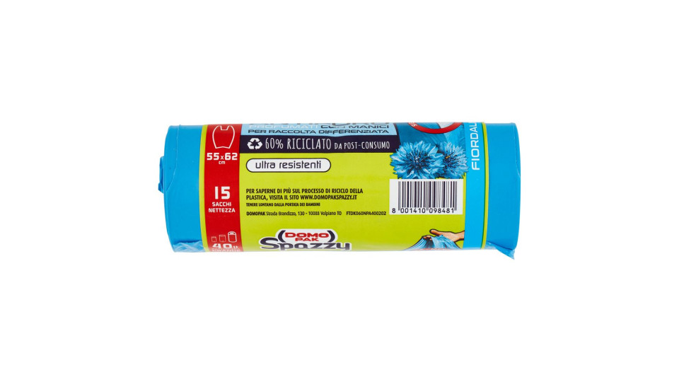 Antiforo Profumati con Manici - Fiordaliso (40 Litri - )