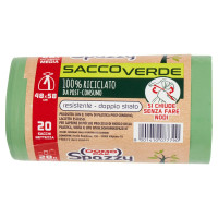 SPAZZY SACCO VERDE 28 LT.