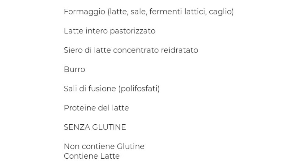 MIO FORMAGGINO Gusto classico