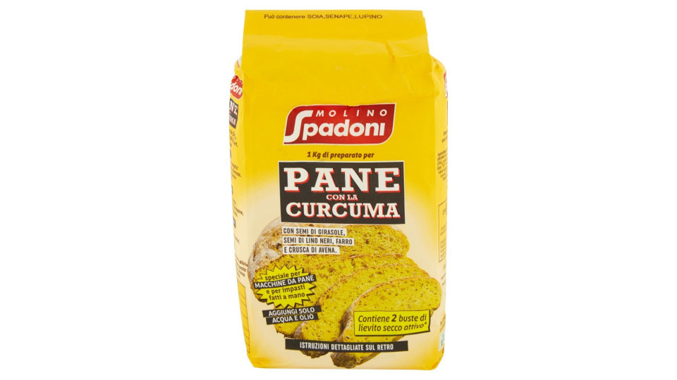 Preparato per Pane con la Curcuma 