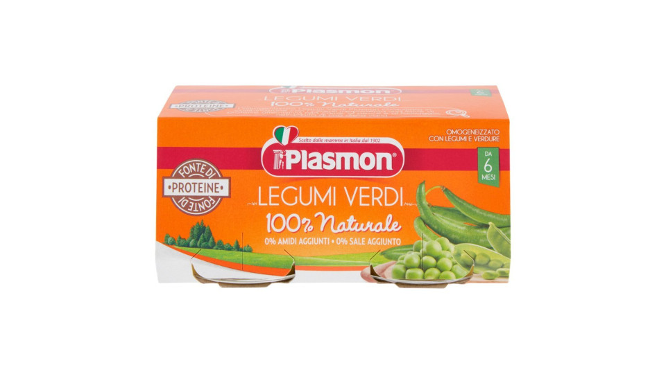 Omogeneizzato legumi e verdure