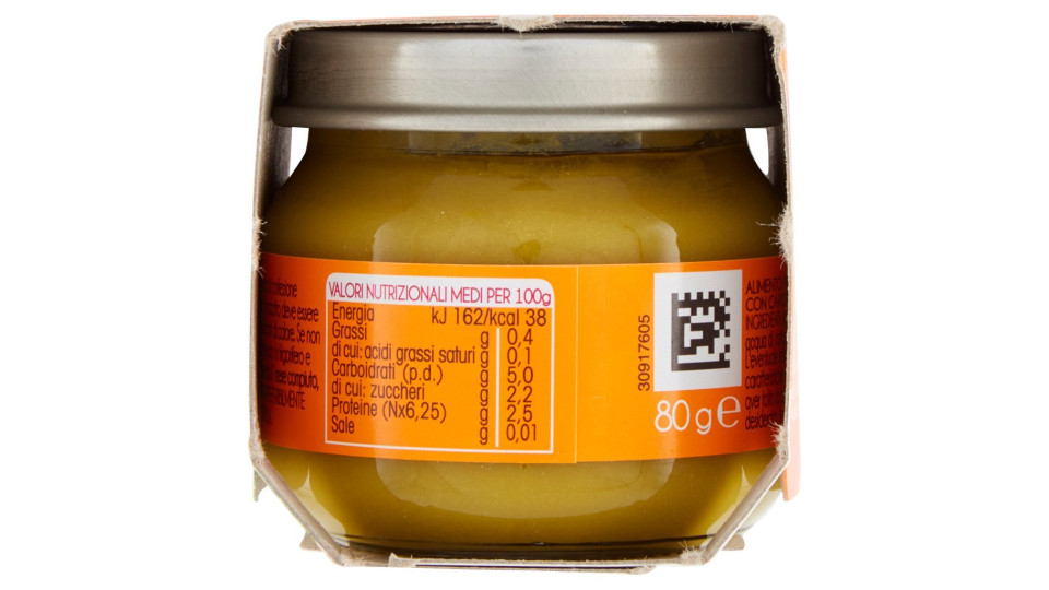 Omogeneizzato legumi e verdure
