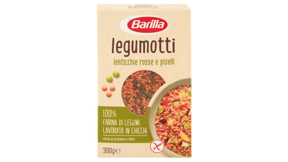 Barilla Legumotti Lenticchie Rosse e Piselli