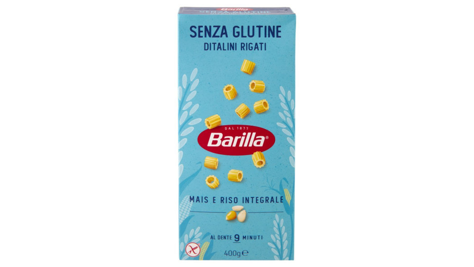 Barilla Senza Glutine Ditalini Rigati