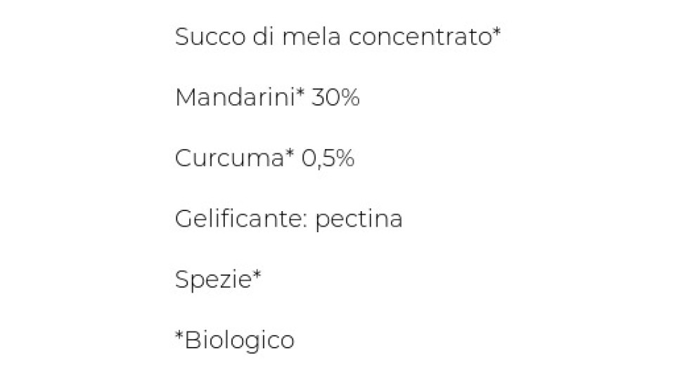 Fiordifrutta Mandarino e Curcuma