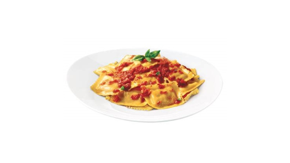 Ravioli di Magro al Pomodoro e Basilico