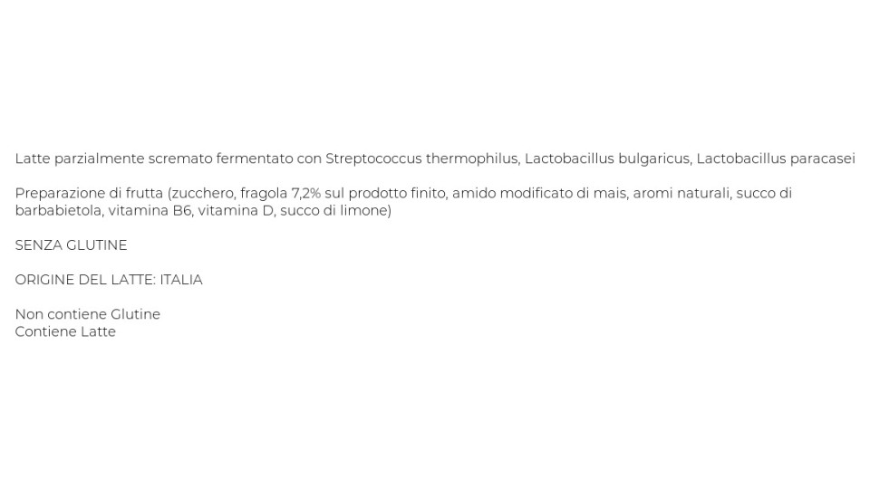 Probiotico Fragola