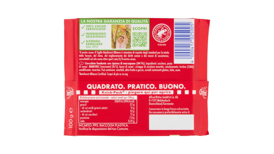 Cioccolato Marzapane