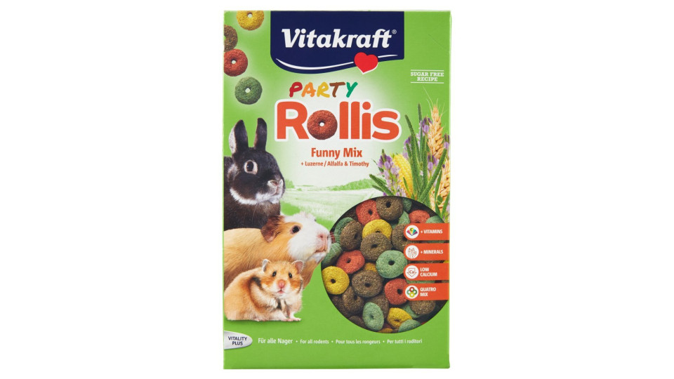 Vitakraft, roditori Party Rollis Funny Mix