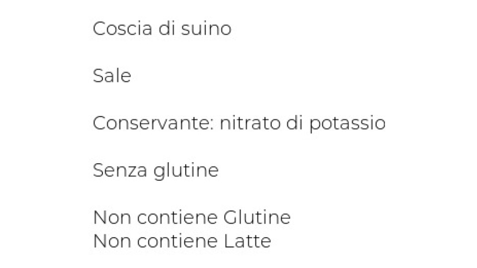 Crudodolce Prosciutto Crudo Stagionato
