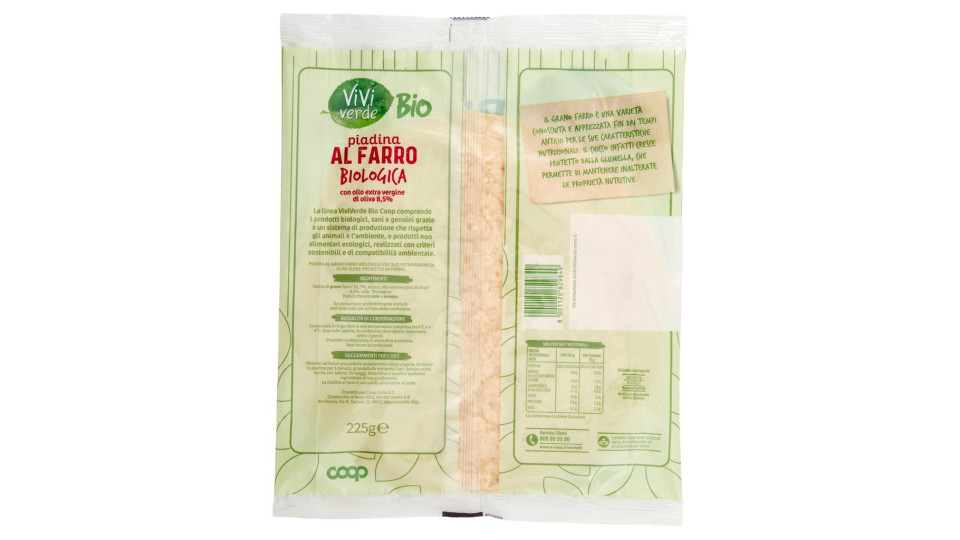 Piadina al Farro Biologica
