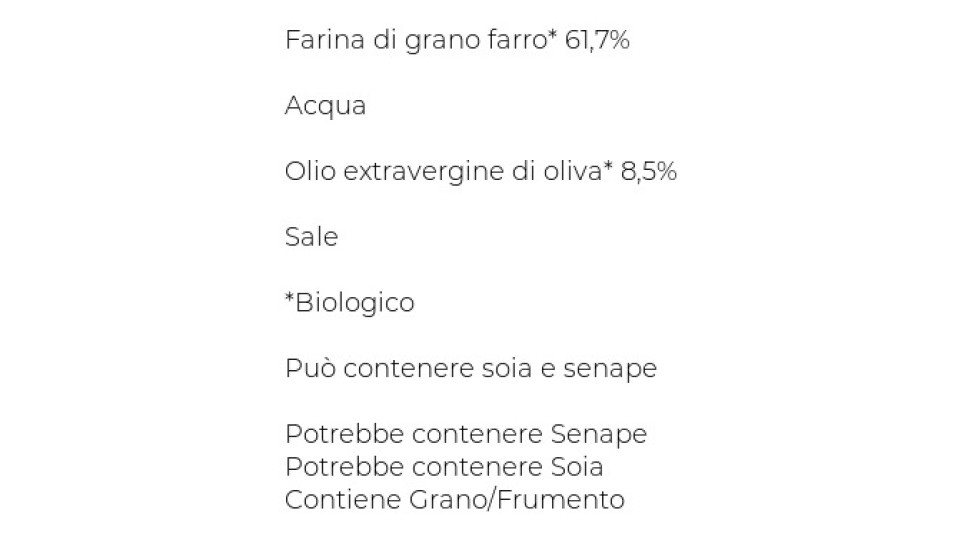 Piadina al Farro Biologica