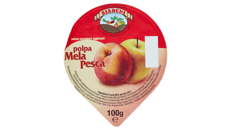 Polpa di Mela Pesca