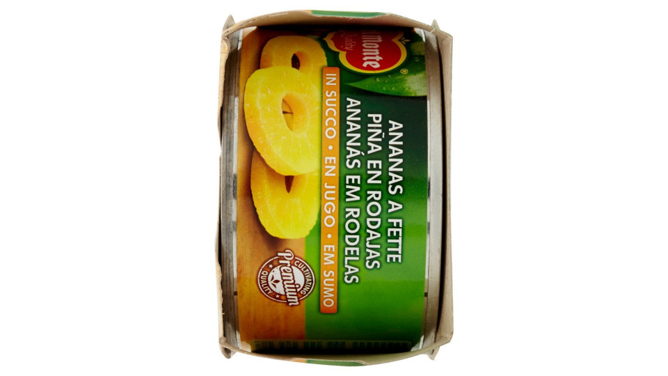 Ananas a Fette in Succo