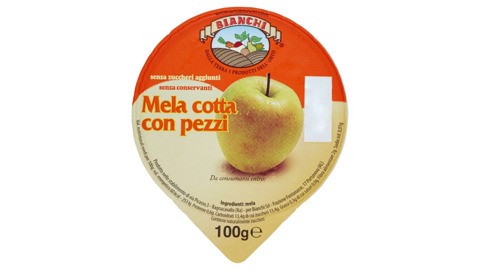 Mela Cotta con Pezzi