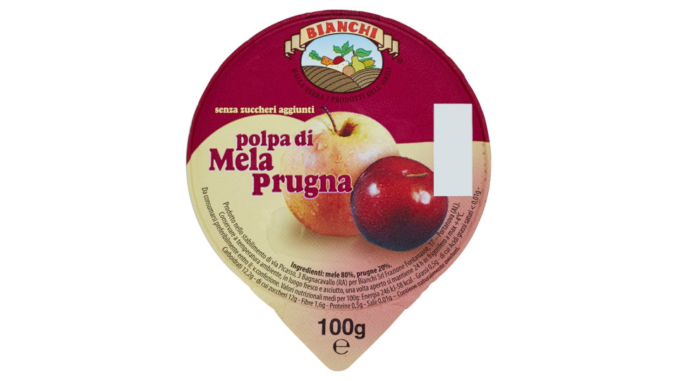 Valfrutta 100% Polpa di Mela Prugna