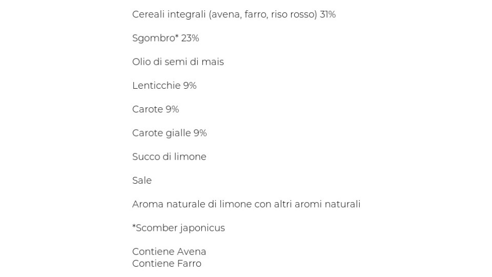 Rio mare Insalatissime Integrale e Sgombro con cereali integrali e lenticchie