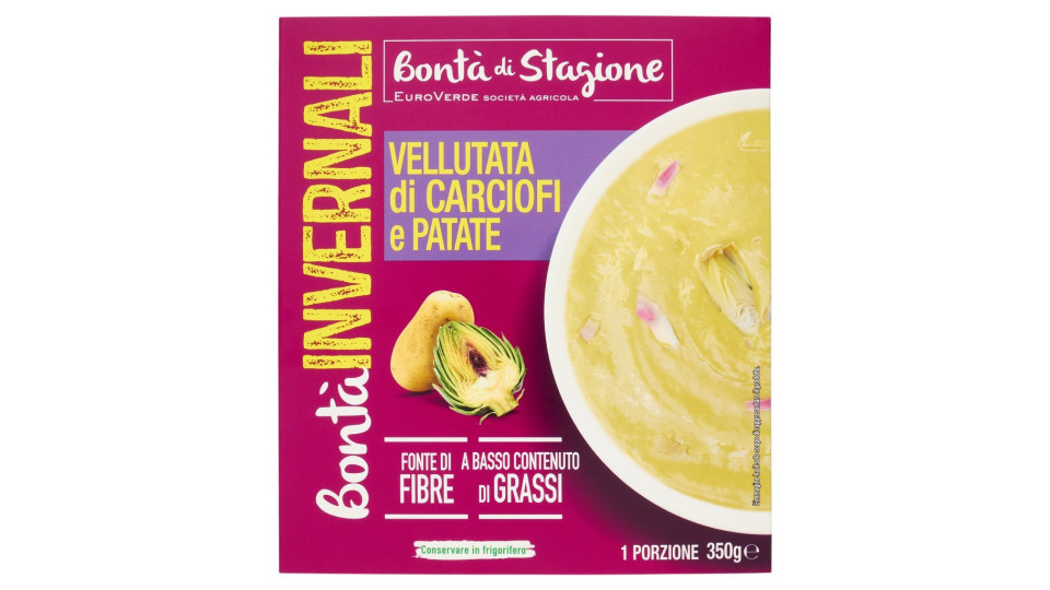 Vellutata di Carciofi e Patate Bontà di Stagione