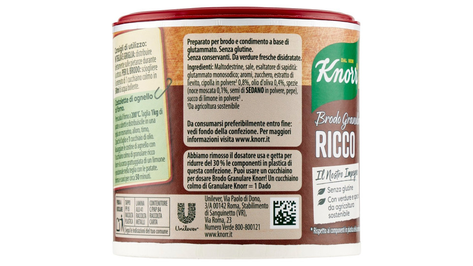 BRODO GRANULARE RICCO S/G S/L