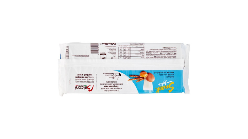 Balconi, Snack al latte