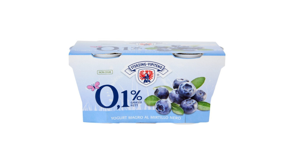 0,1% Grassi Yogurt Magro al Mirtillo Nero