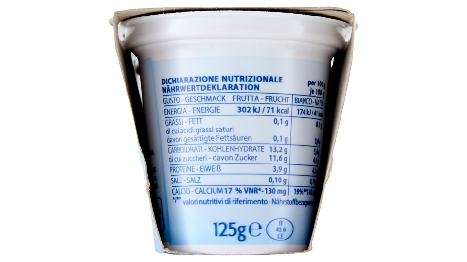 0,1% Grassi Yogurt Magro al Mirtillo Nero