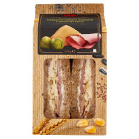 Tramezzini Gourmet Prosciutto Arrosto, Carciofini e Provolone Dolce 2 Tramezzini