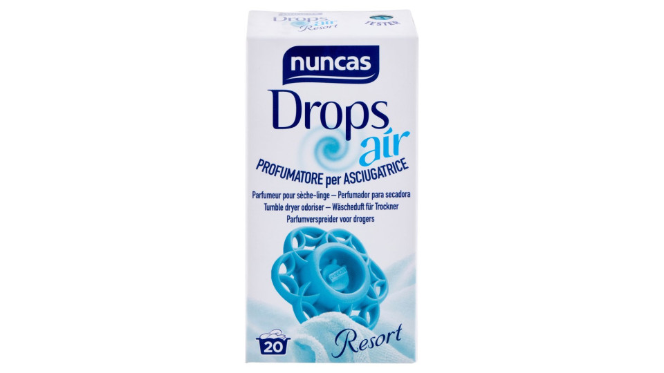 nuncas Drops air Profumatore per Asciugatrice Resort 1 pz